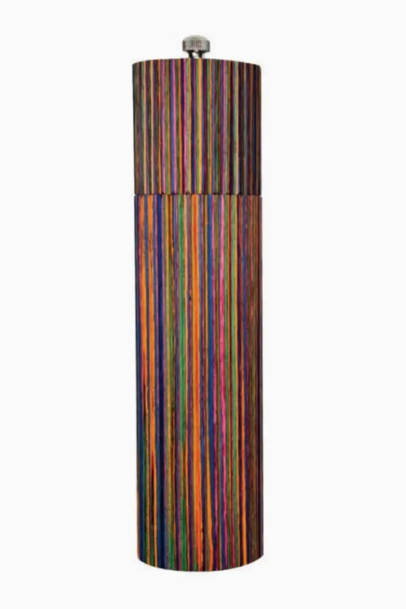 8-Inch Rainbow-Colored Pepper Grinder 1
