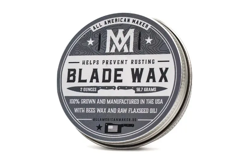 All American Maker Blade Wax – Beeswax & Raw Flaxseed Oil Formula, Usa-Crafted 1