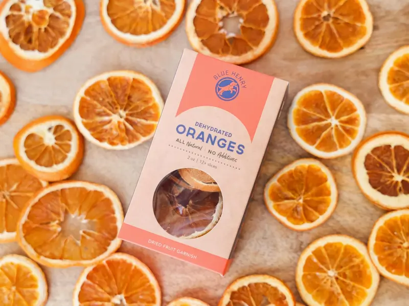 All-Natural Dehydrated Orange Slices For Cocktails 1