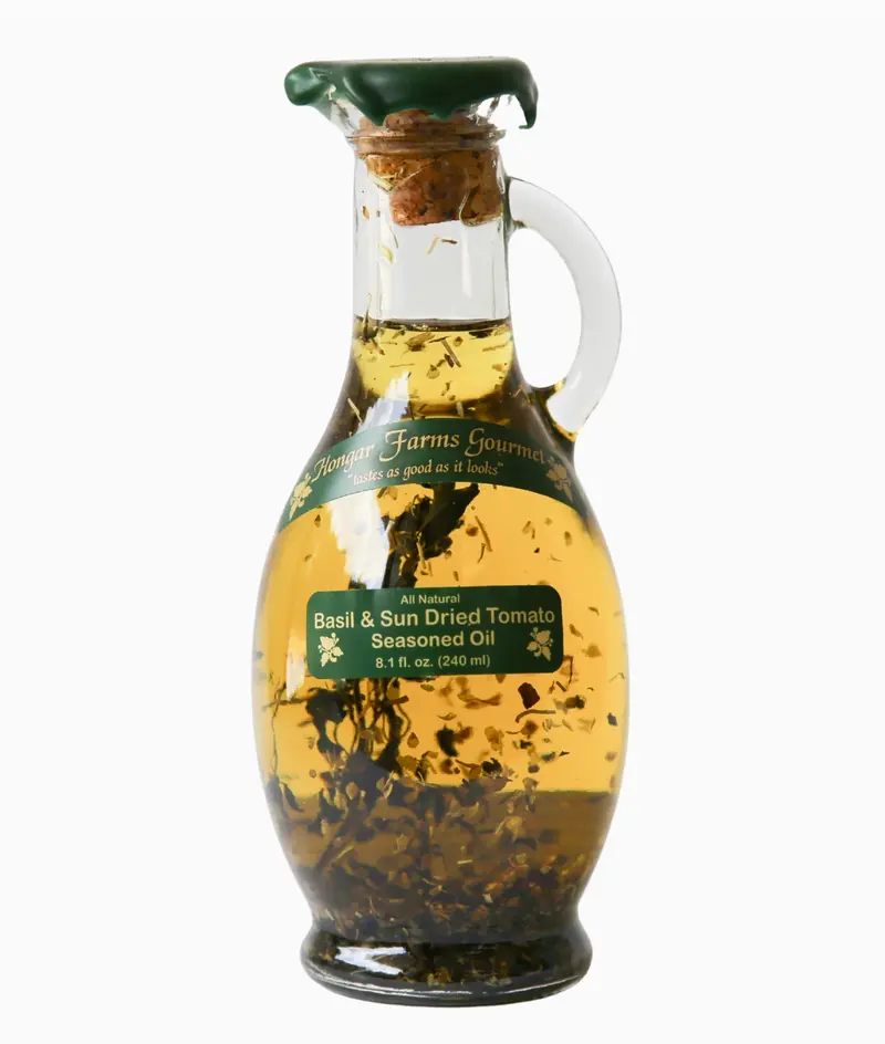 Artisan Basil And Sun-Dried Tomato Infused Olive Oil 1