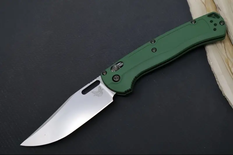 Benchmade 15535 Taggedout Custom – Cpm-154 Clip Point Blade With Highland Green Cerakoted Grivory Handle 1
