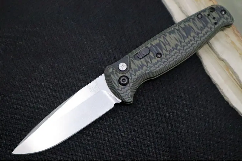 Benchmade 4300-1 Cla Automatic Knife — Satin-Finished Blade 1