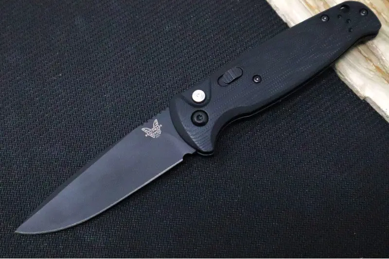 Benchmade 4300Bk Cla Automatic Knife — Black-Blade Variant 1