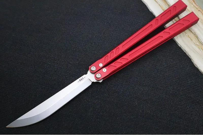 Bladerunner Systems Brs011Rd Bayonet Knife – 154Cm Steel Blade, Red Anodized Aluminum Handle 1
