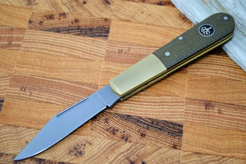 Boker Barlow Expedition Folding Knife – Od Green Micarta Handles And Rugged Liner Lock Design 1