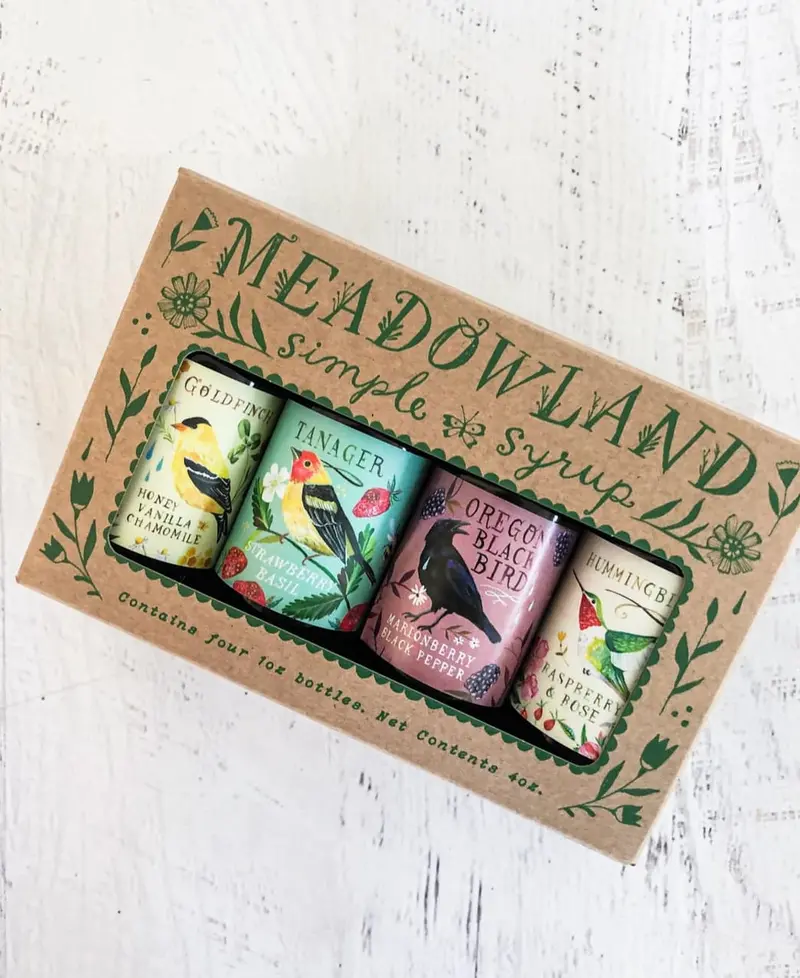 Botanical Simple Syrup Variety Pack – Four Handcrafted Flavors 1