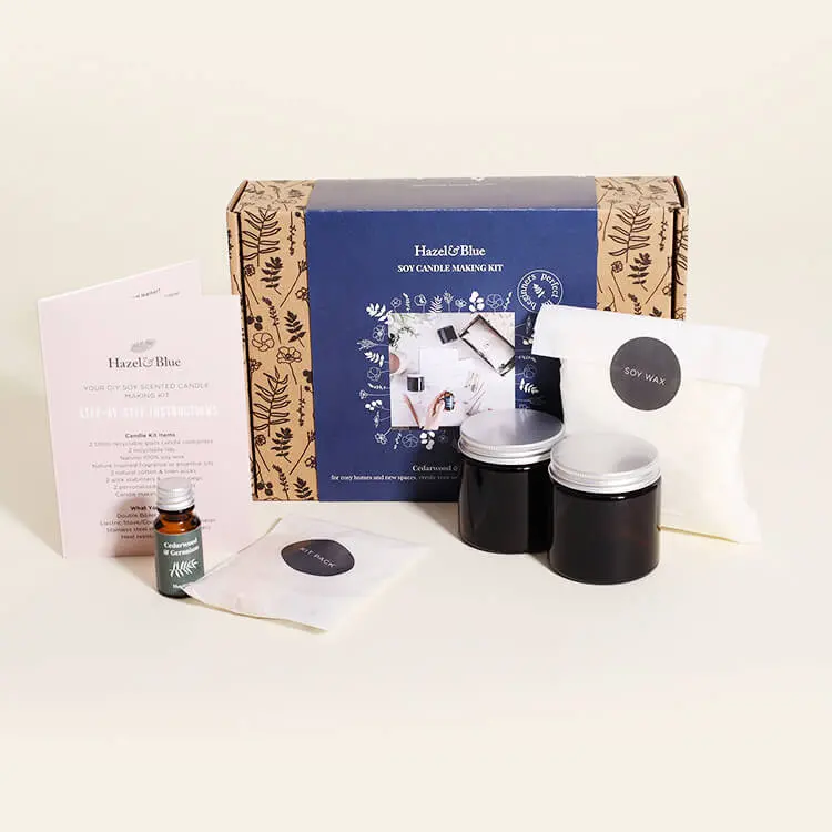 Calm & Cosy Eco Soy Candle Making Kit 1