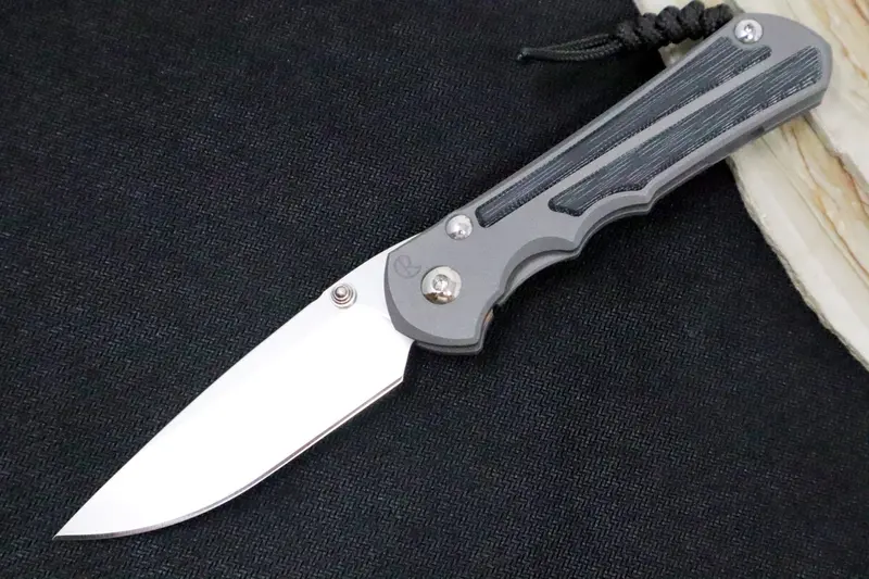 Chris Reeve Large Inkosi Folding Knife – Drop-Point Cpm-Magnacut Edge With Black Micarta Inlays (Lin-1012) 1