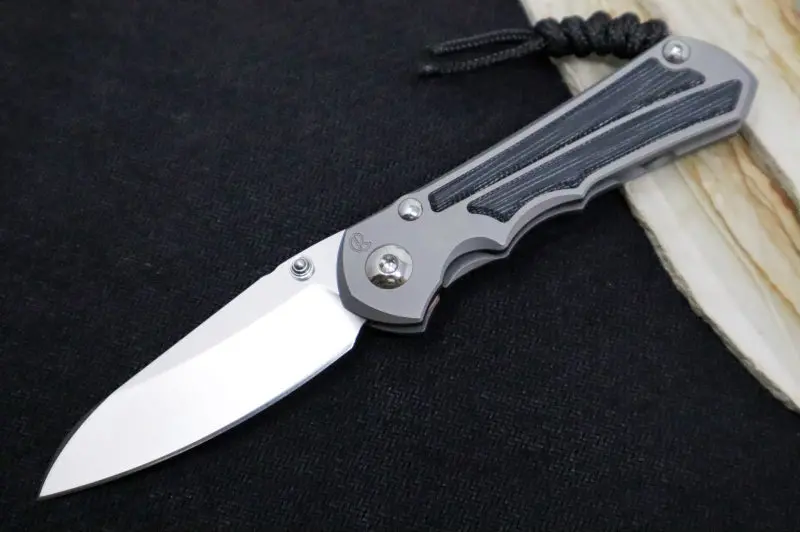 Chris Reeve Small Inkosi Glass Blasted – Insingo Blade, Black Micarta Inlays, Cpm-Magnacut Steel 1