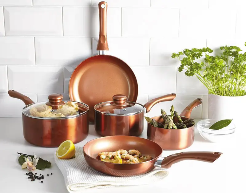 Complete 5-Piece Non-Stick Cookware Set – Premium Grade 1