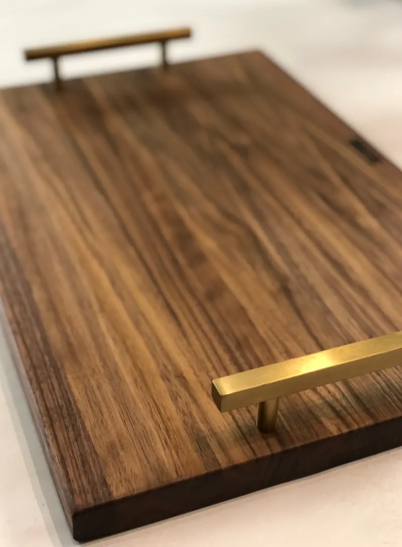 Elegant Brass Baby Serving Tray 1