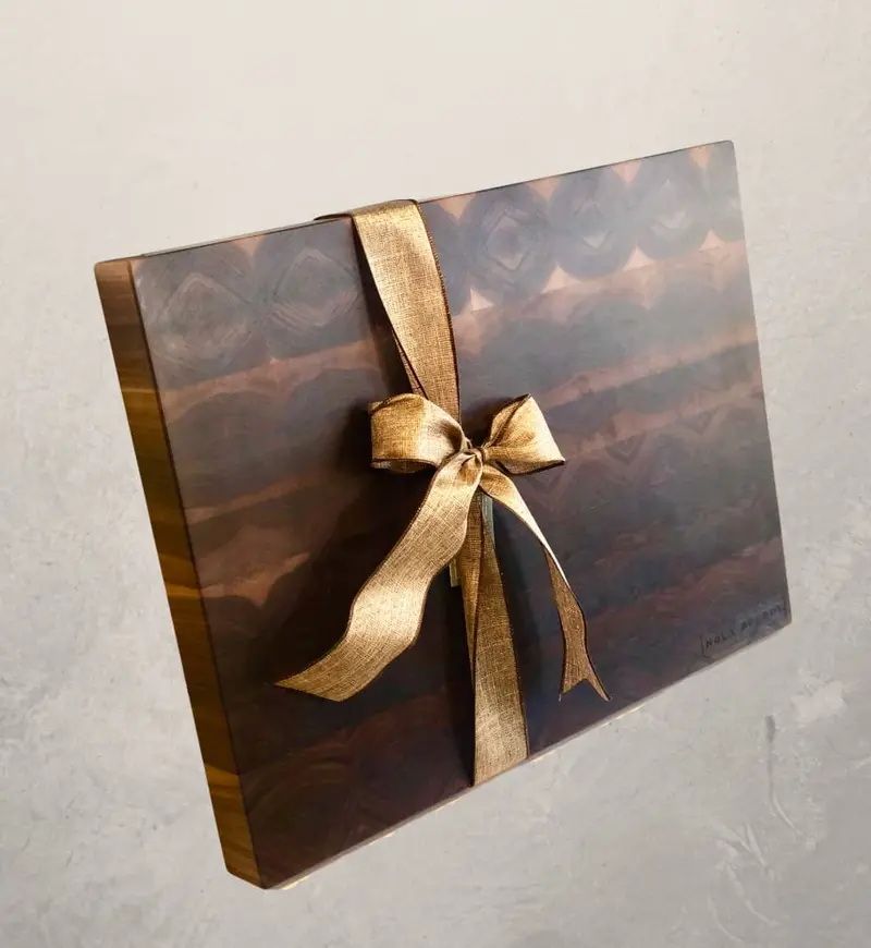 End-Grain Hardwood Chopping Block By Big Chief 1
