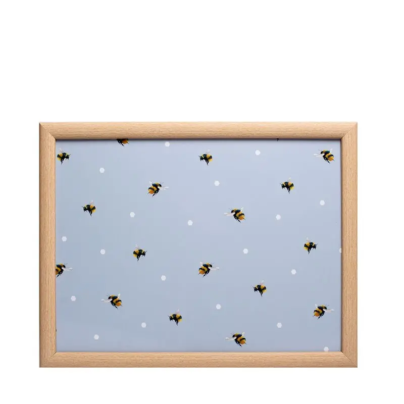 Floral Bees Design Lap Tray For Home Or Office 1