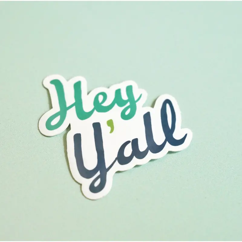 Friendly Southern Greeting Sticker 1