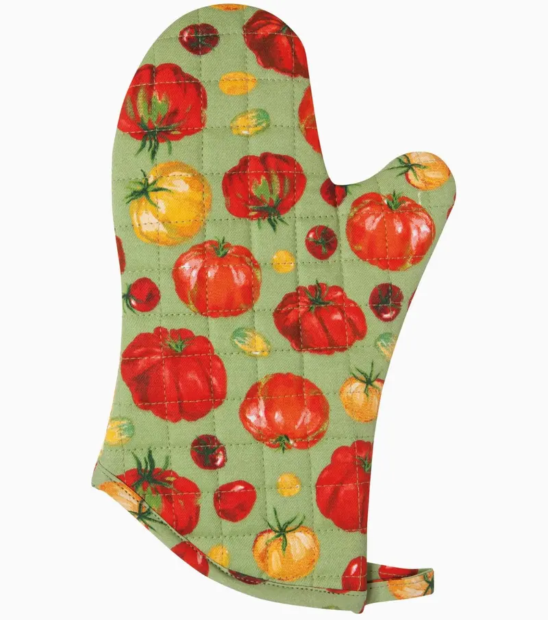 Heirloom Tomato Print Chef’S Oven Mitt 1
