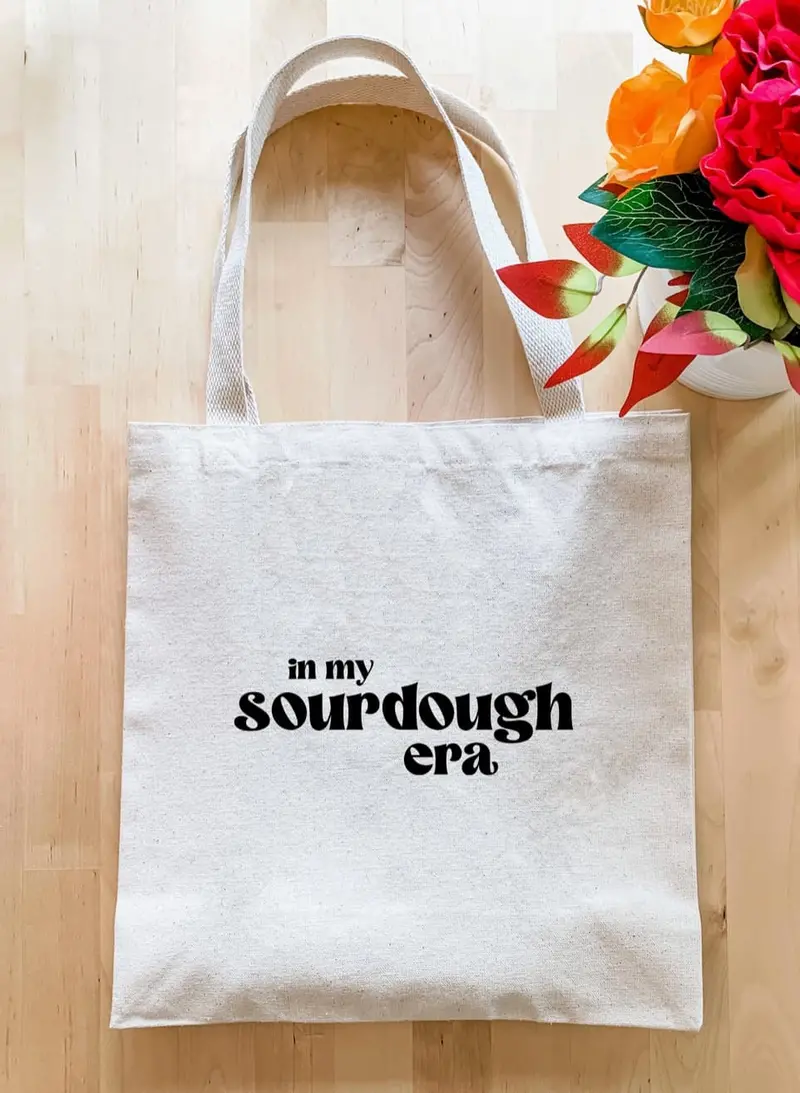 In My Sourdough Era Canvas Carry Tote 1