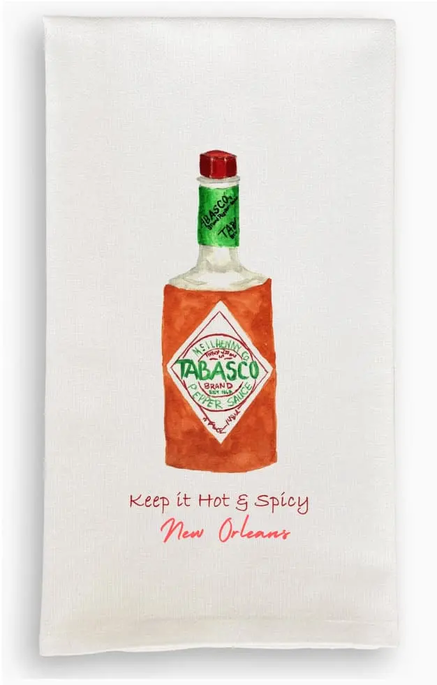 Keep It Hot & Spicy Themed Kitchen Towel 1