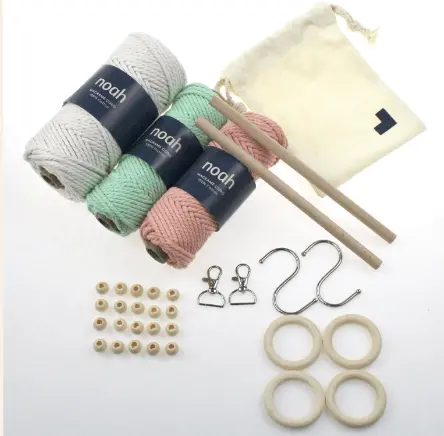 Natural Cotton Yarn Crafting Set 2