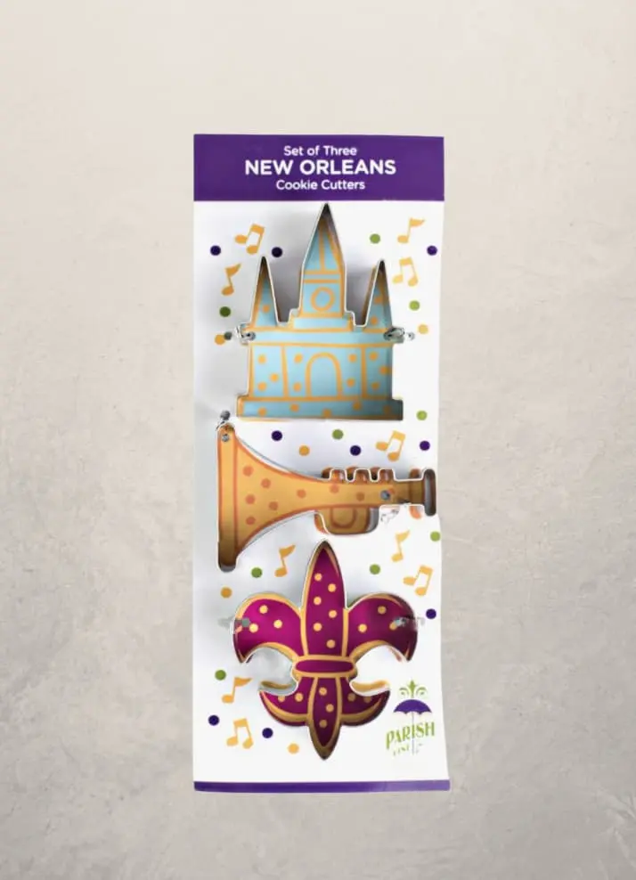 New Orleans-Themed Cookie Cutter Set (3-Piece) 1