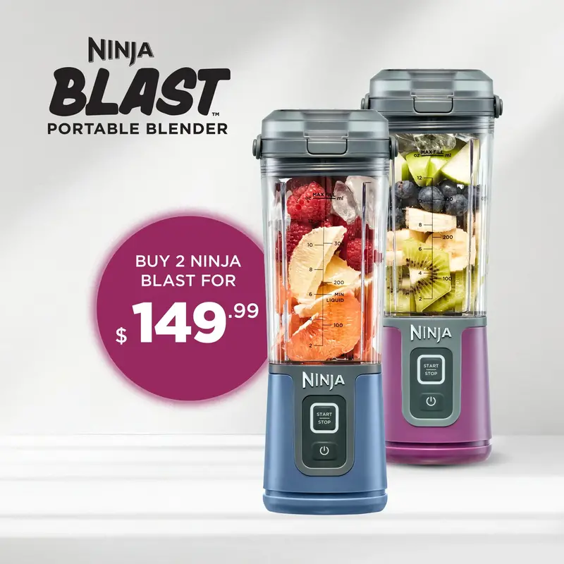 Ninja Blast Bc100 Cordless Portable Blenders – 2-Pack Special Offer 1