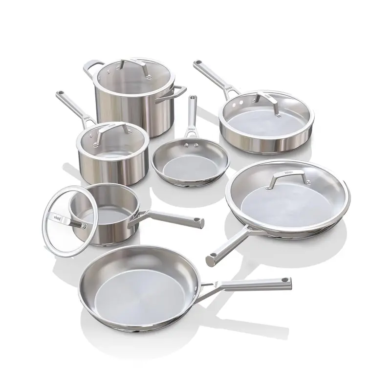 Ninja Everclad Commercial-Grade Stainless Steel Cookware (7-Piece) 1