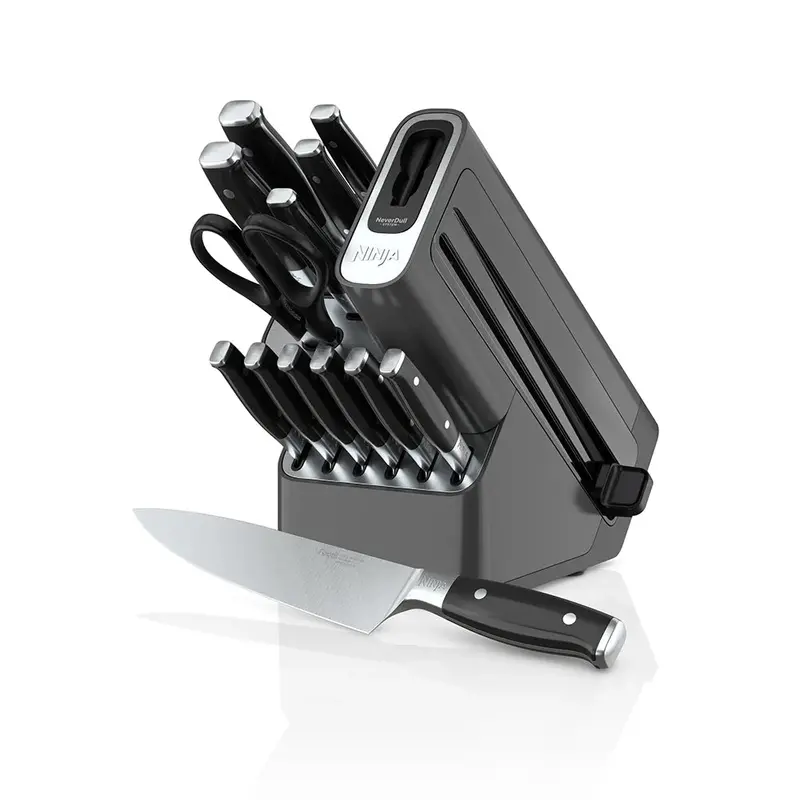 Ninja Foodi Neverdull Premium Professional Knife Block Set (13-Piece) 1