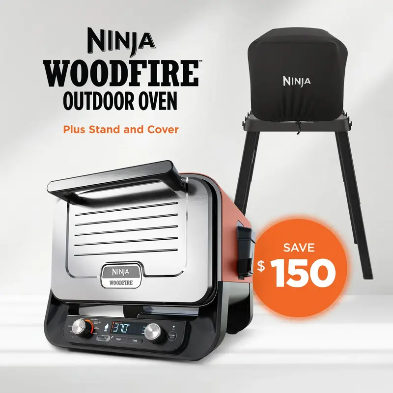 Ninja Woodfire Outdoor Oven Plus – Includes Stand And Cover 1