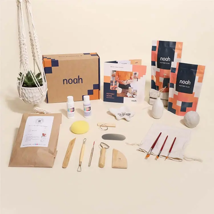 Pottery And Macramé Plant Hanger Starter Kit 1